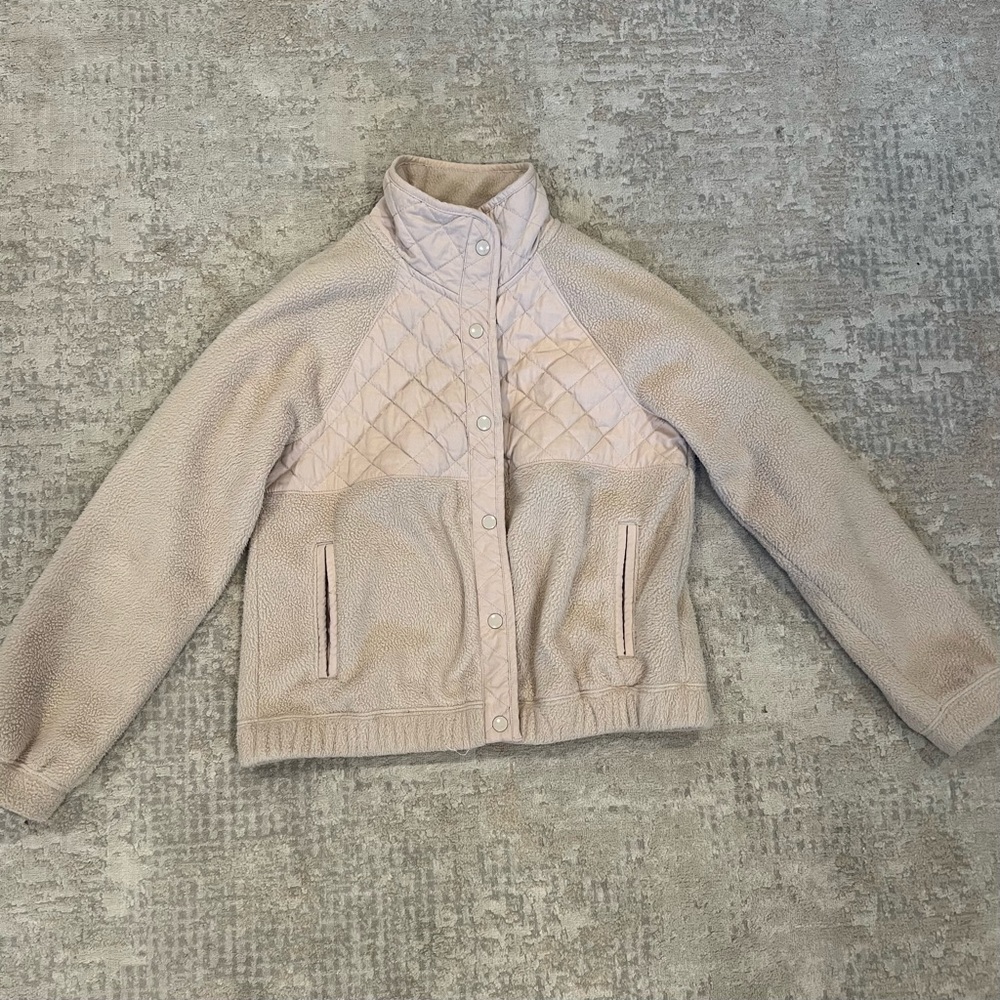 Abercrombie Quilted Fleece Jacket